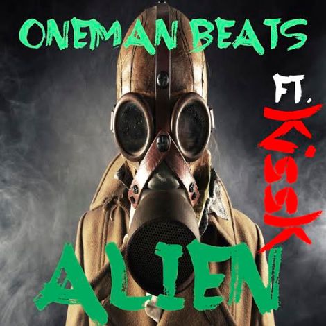 grunge portrait man in gas mask
