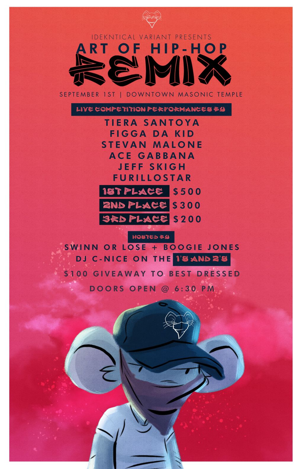 The Art Of Hip-Hop (Remix) Returns To Flint, MI!&nbsp;(9/1/17)