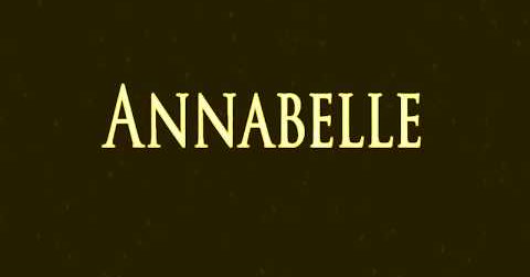 New Video: thanks. –&nbsp;Annabelle