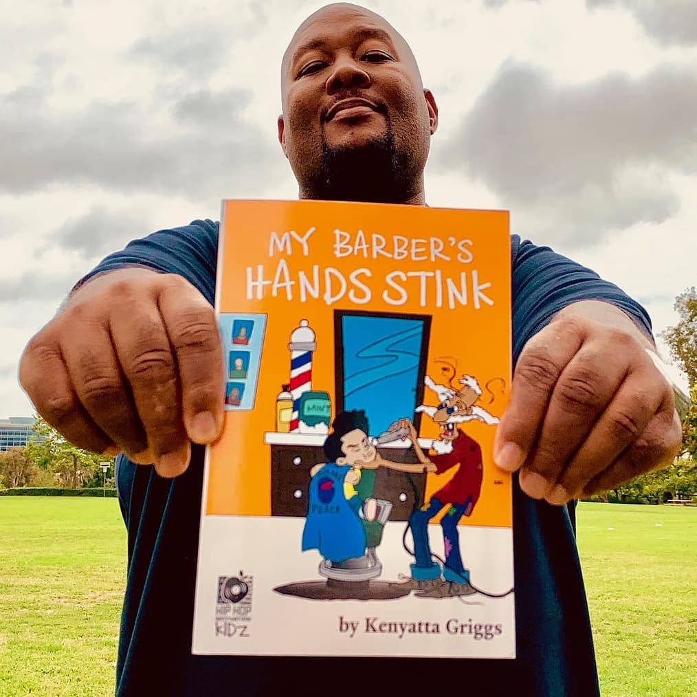 Dope Reads: Kenyatta Griggs Keeps It Clean In His New Book “My Barber’s Hands&nbsp;Stink”